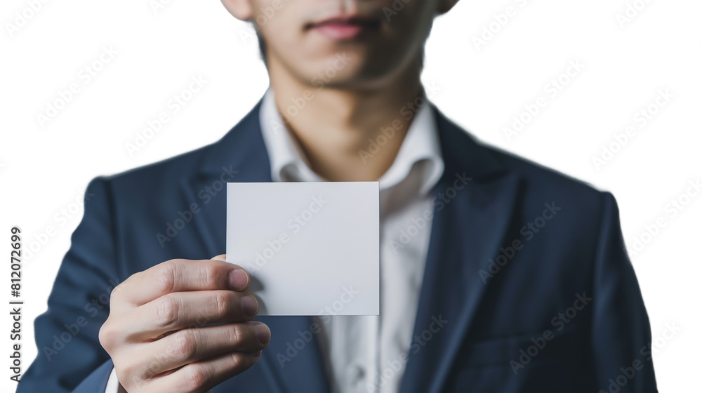 A close-up portrait of an aspiring young entrepreneur with an afro hairstyle holding up a blank card on transparent Background, A close-up portrait of an aspiring young entrepreneur with an afro hairstyle holding up a blank card on transparent Background,