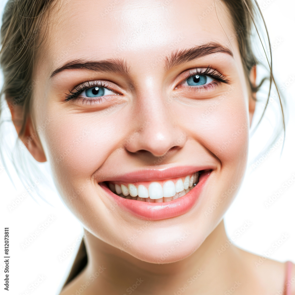 Radiant Smile Close-Up Portrait Radiant Smile Close-Up Portrait