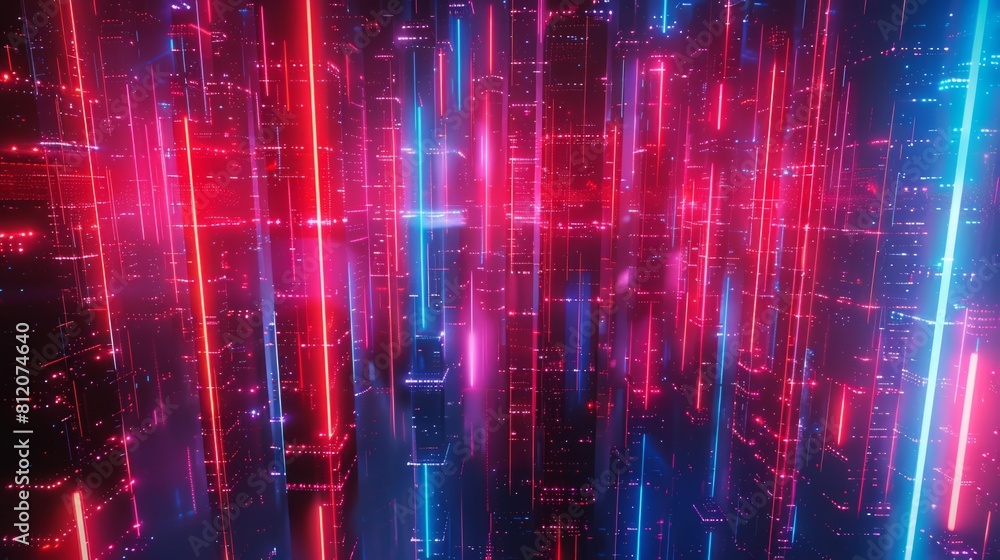 Futuristic abstract background on the theme of modern technology