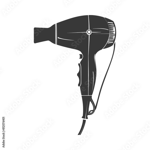 Silhouette hair dryer black color only