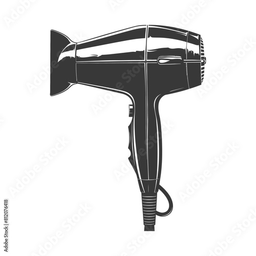 Silhouette hair dryer black color only