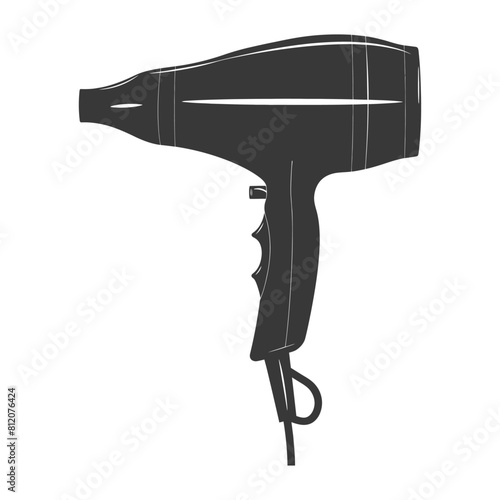Silhouette hair dryer black color only