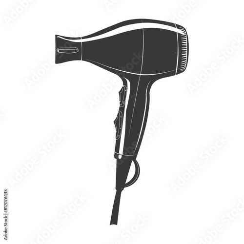Silhouette hair dryer black color only