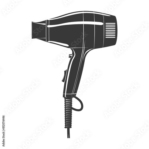 Silhouette hair dryer black color only