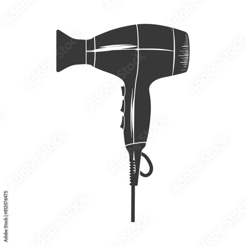 Silhouette hair dryer black color only
