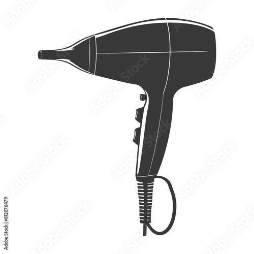 Silhouette hair dryer black color only