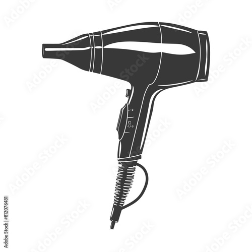 Silhouette hair dryer black color only