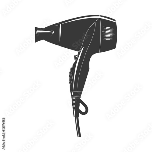 Silhouette hair dryer black color only