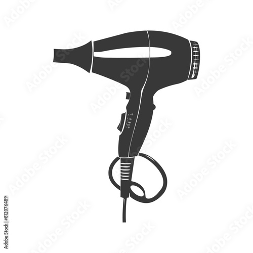 Silhouette hair dryer black color only