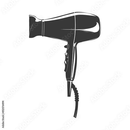 Silhouette hair dryer black color only