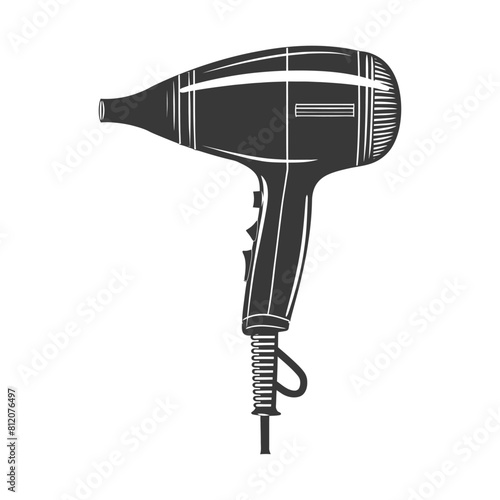 Silhouette hair dryer black color only