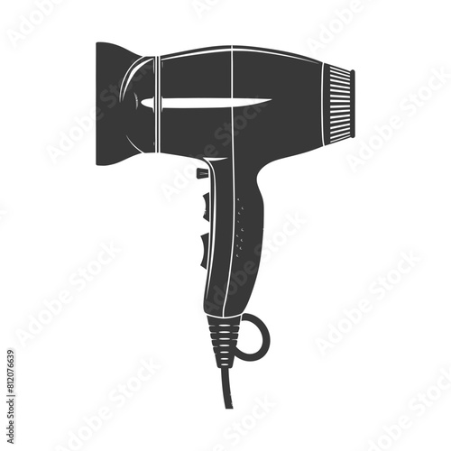 Silhouette hair dryer black color only