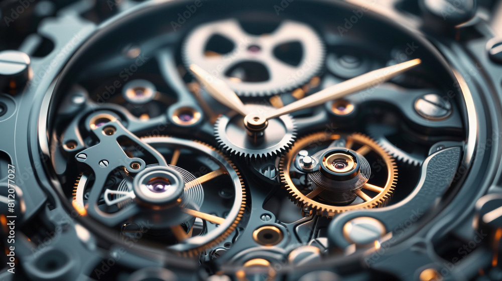 Precision Unveiled: Dynamic Macro of Watch Mechanism Precision Unveiled: Dynamic Macro of Watch Mechanism