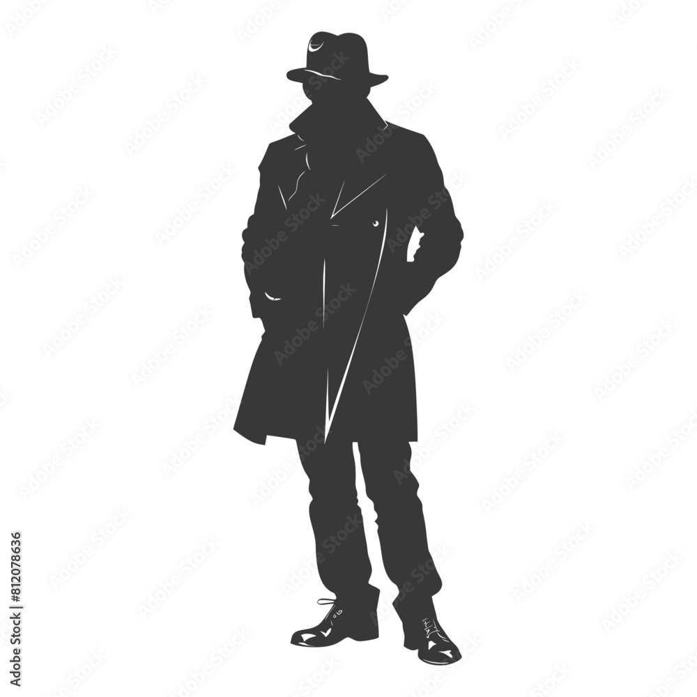 Silhouette incognito full body black color only Silhouette incognito full body black color only