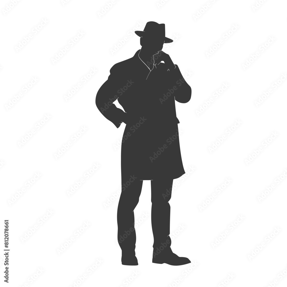 Silhouette incognito full body black color only