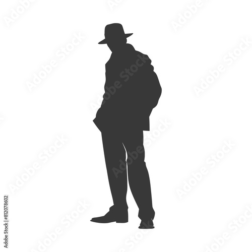 Silhouette incognito full body black color only