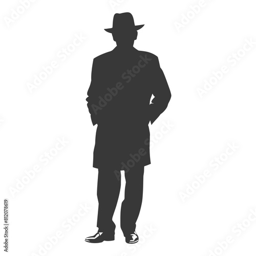 Silhouette incognito full body black color only