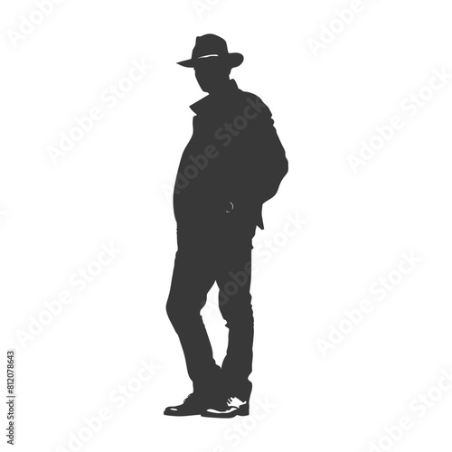 Silhouette incognito full body black color only