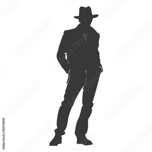 Silhouette incognito full body black color only