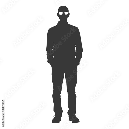 Silhouette incognito full body black color only