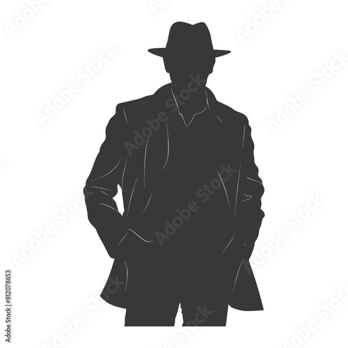 Silhouette incognito full body black color only