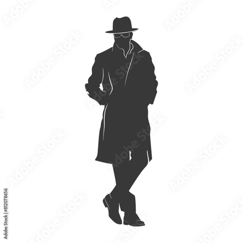 Silhouette incognito full body black color only
