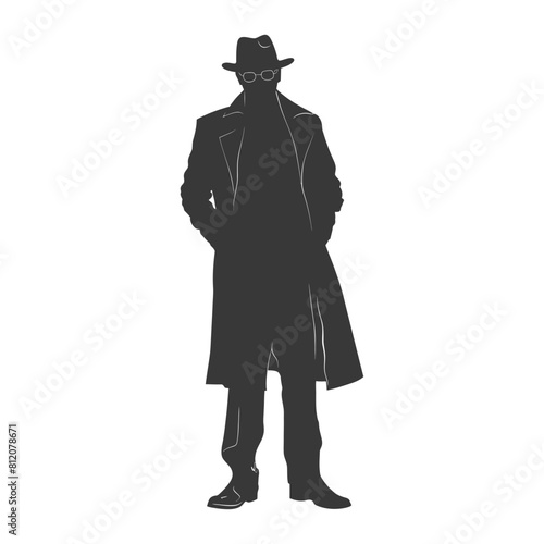 Silhouette incognito full body black color only