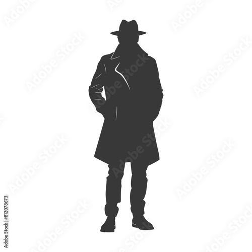 Silhouette incognito full body black color only