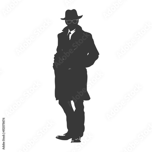 Silhouette incognito full body black color only