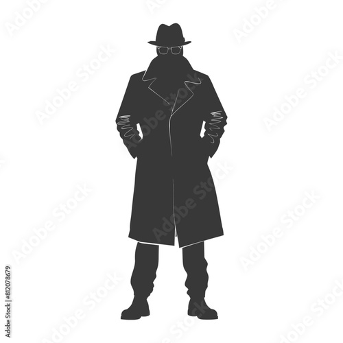 Silhouette incognito full body black color only