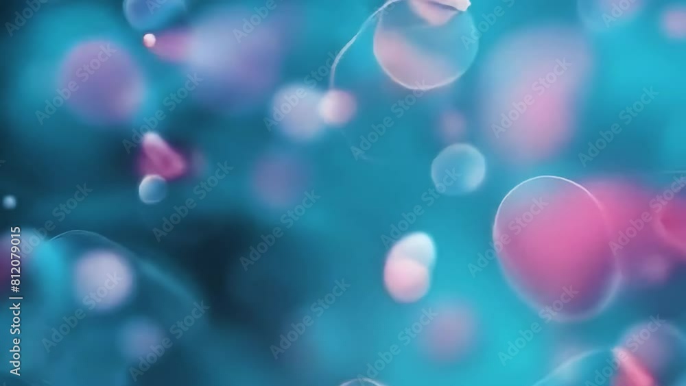 abstract background with bubbles .high tech abstract background with bubbles .high tech