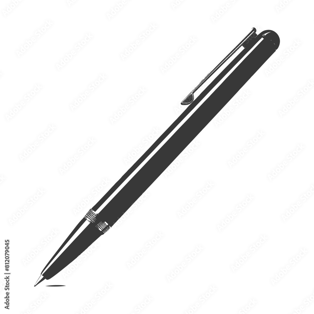 Silhouette pen personal stationery black color only Silhouette pen personal stationery black color only