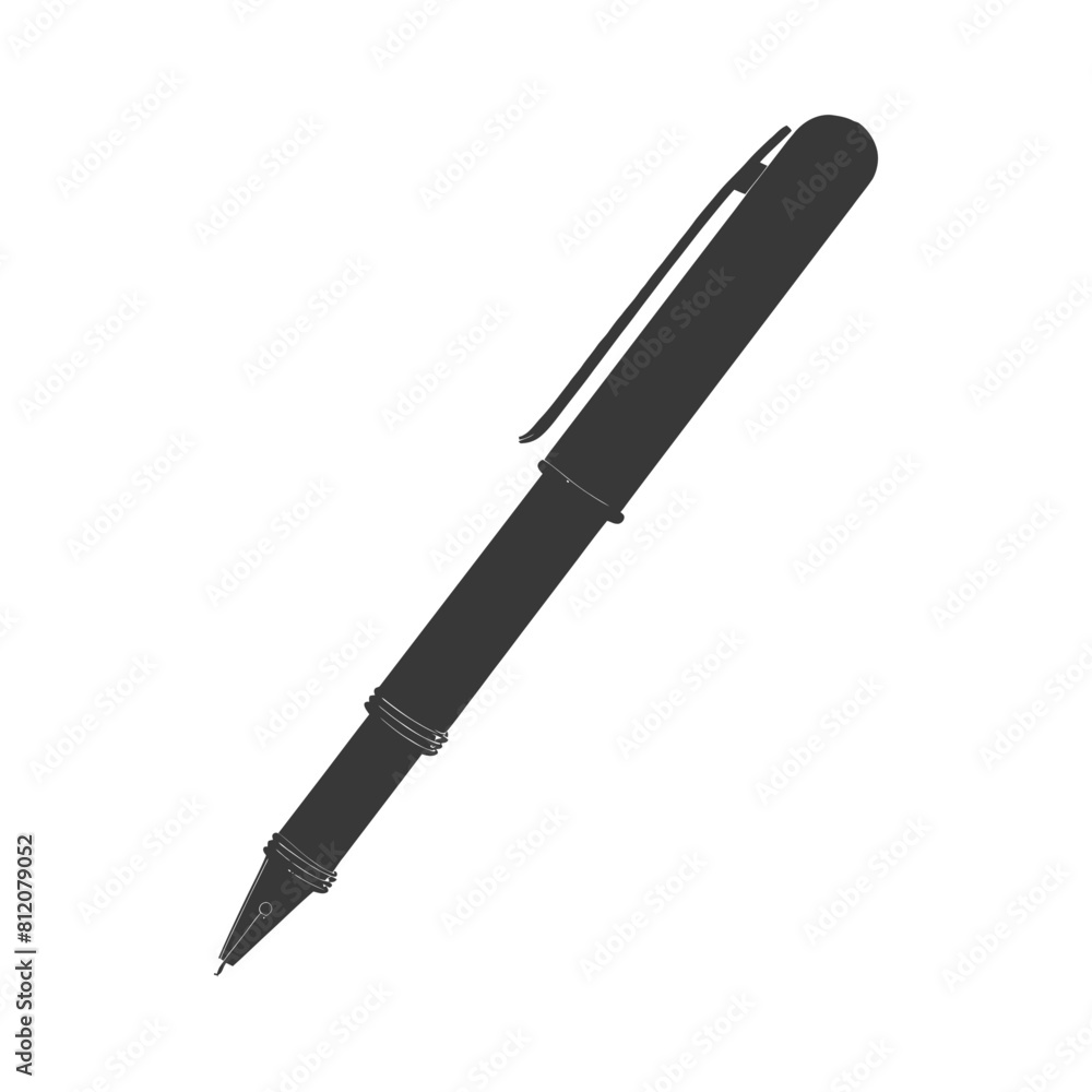 Silhouette pen personal stationery black color only Silhouette pen personal stationery black color only