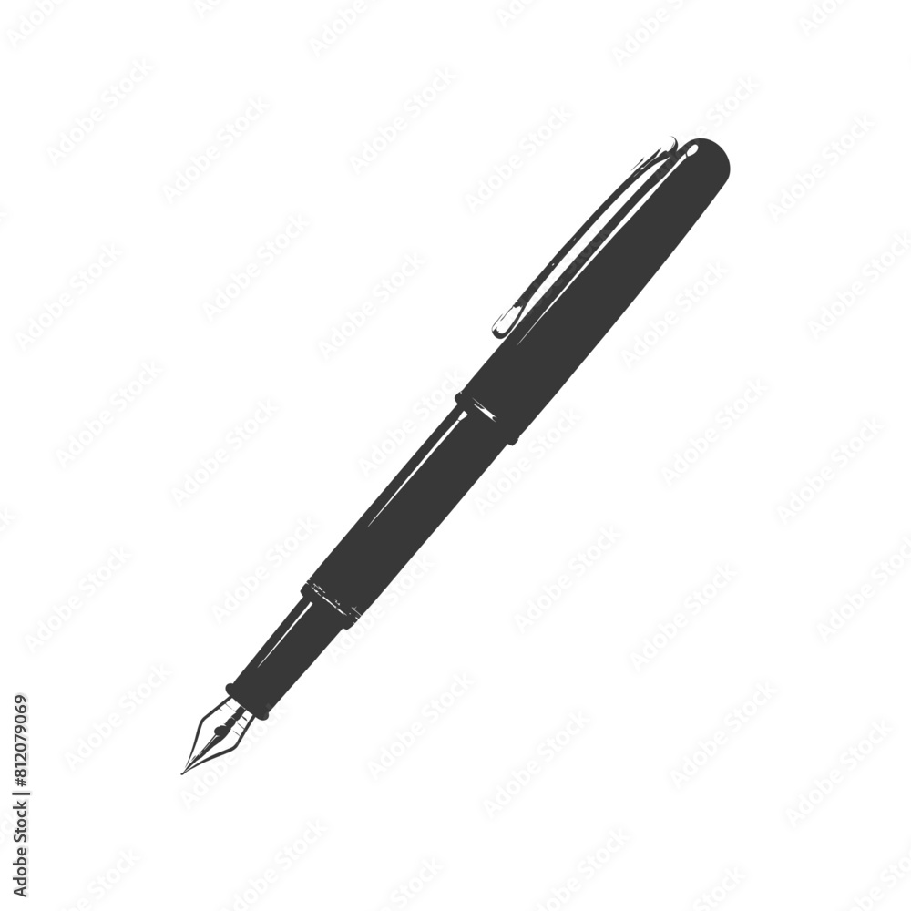 Silhouette pen personal stationery black color only Silhouette pen personal stationery black color only