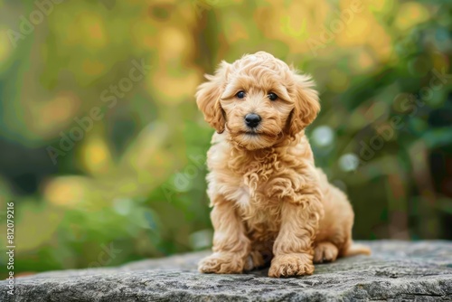 Adorable Mini Goldendoodle Puppy - The Perfect Animal Companion for Dog Lovers and Pet Owners Alike