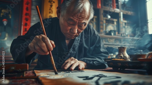 Confident and wise. He knows what he wants and how to get it. A man of many talents.Shu Fa Jia
