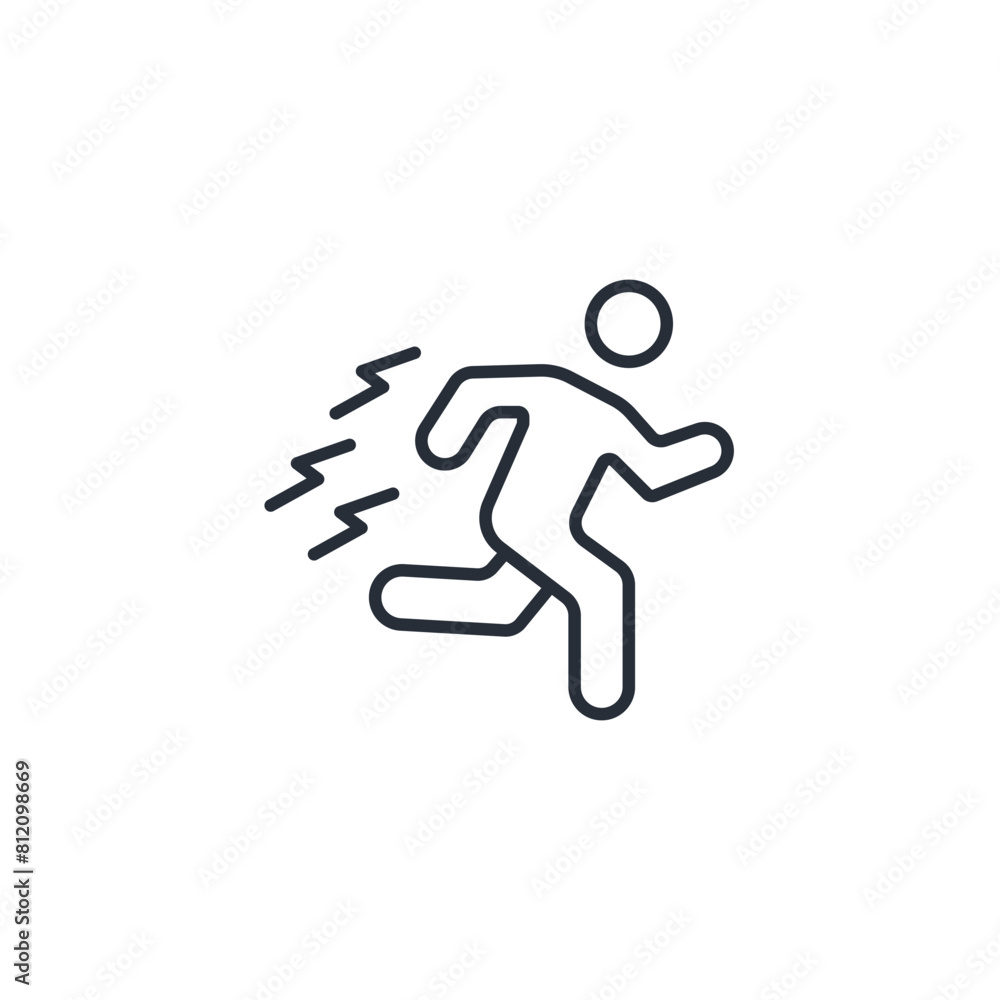 sprint icon. vector.Editable stroke.linear style sign for use web design,logo.Symbol illustration. sprint icon. vector.Editable stroke.linear style sign for use web design,logo.Symbol illustration.