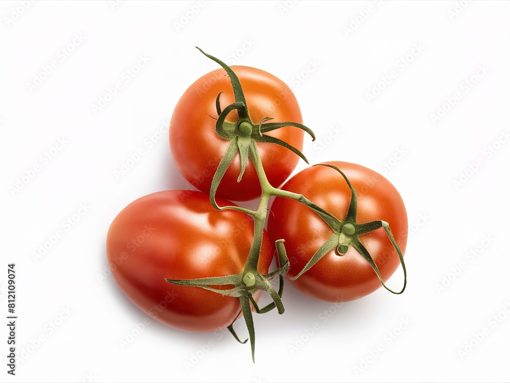 Fresh tomato isolated on white background Fresh tomato isolated on white background