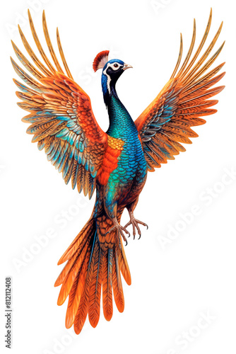 Pheasant Image for Stickers, T-Shirt Print, Cap, Mug, Slippers, Mousepad, with Transparent Background PNG