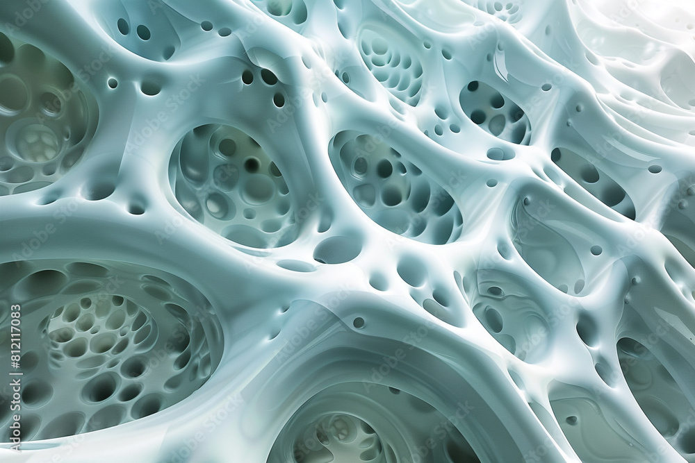 background voronoi abstract 3d mesh with holes background voronoi abstract 3d mesh with holes