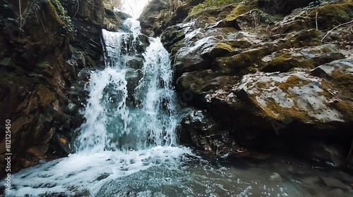 The enchantment of a waterfall