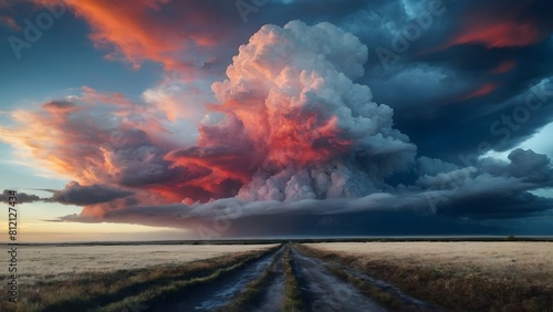 The most beautiful clouds you will ever see. photo