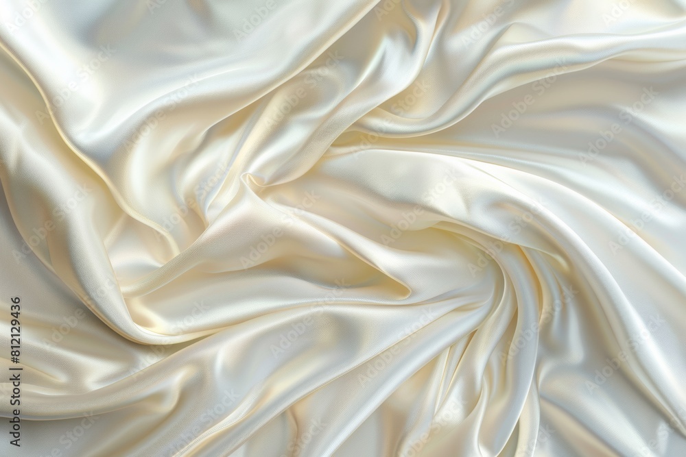 Close Up View of White Fabric Close Up View of White Fabric
