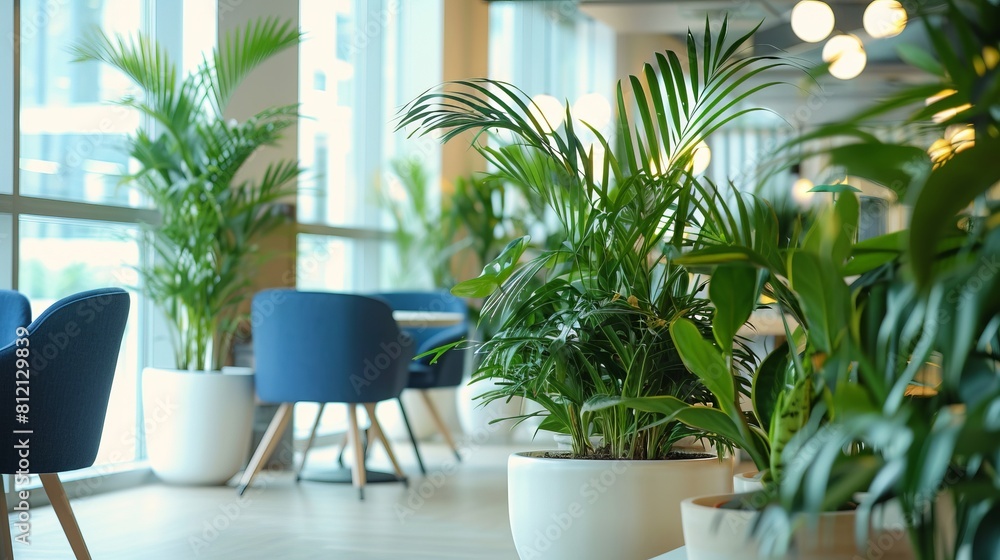 The impact of office plants on employee well-being and creativity