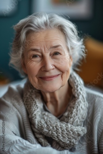 elderly people in a nursing home Generative AI