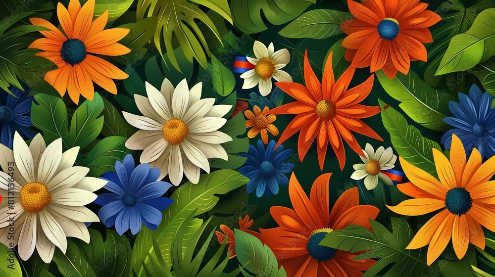 flowers background on indian independence flowers background on indian independence
