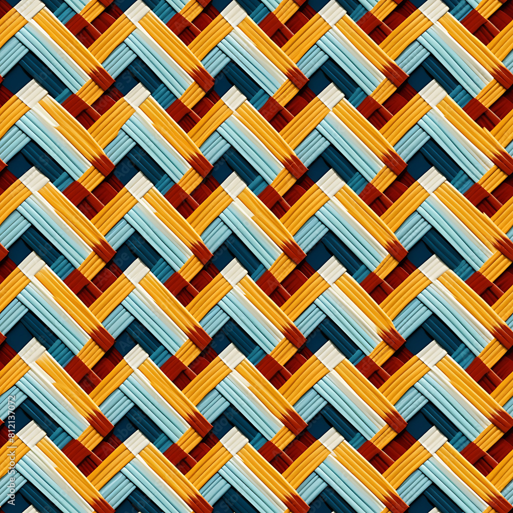 handwoven fabric digital art seamless pattern, the design for apply a variety of graphic works handwoven fabric digital art seamless pattern, the design for apply a variety of graphic works
