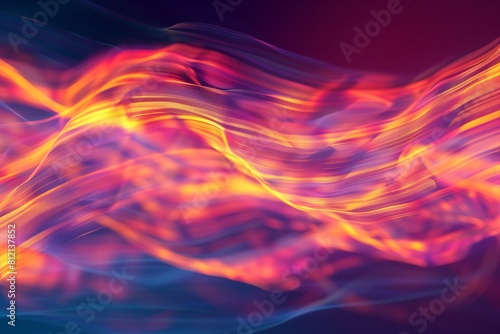 NTSC - Video Background 2053: Abstract film leader forms flicker and pulse (Loop). photo