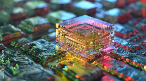 The future is here. The new AI chip is faster and more powerful than ever before.
