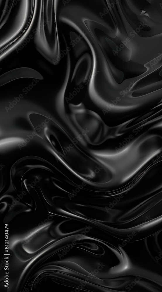 Monochrome Background With Wavy Lines Monochrome Background With Wavy Lines